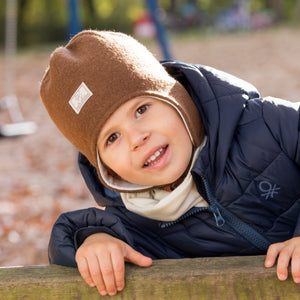 Wool Fleece Hat with Ear Covers - Jack (Child-Youth)