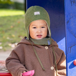 Wool Fleece Hat with Ear Covers - Jack (Child-Youth)