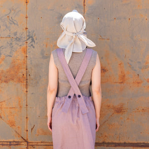 Bandana Style Sun Visor - 100% Organic Linen (Child-Adult)