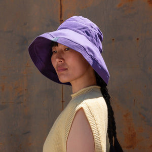 Wide Brim Hat Sofie - 100% Organic Cotton - UV60+ (Child-Adults)