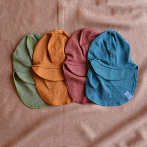 Merino Sun Visor - Organic Wool/Silk (Baby-Adult)
