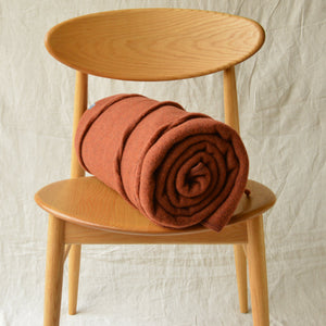 Organic Merino Wool Fleece Blanket - Large (180x160cm)