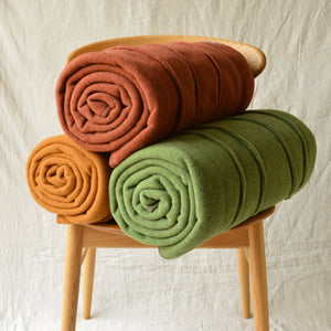 Organic Merino Wool Fleece Blanket - XL (240x160cm)