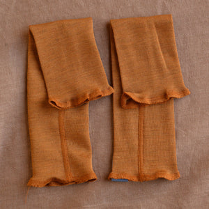 Baby Fine Legwarmers in Organic Wool/Silk (0-2y+)