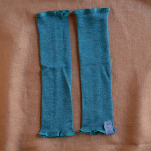 Baby Fine Legwarmers in Organic Wool/Silk (0-2y+)