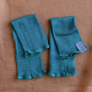 Baby Fine Legwarmers in Organic Wool/Silk (0-2y+)