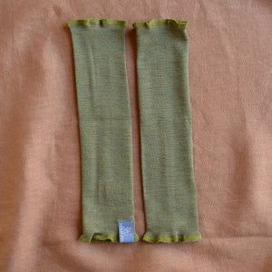 Baby Fine Legwarmers in Organic Wool/Silk (0-2y+)