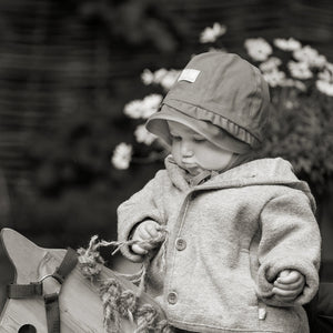 Emma Baby Sun Bonnet - 100% Organic Cotton - UV40 (1-12m)