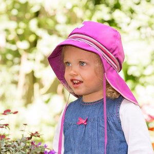 Firefighter Sun Hat - 100% Organic Cotton - UV60+ (6m-8y+)