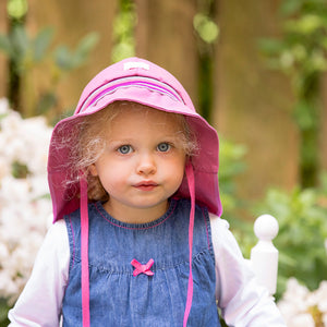 Firefighter Sun Hat - 100% Organic Cotton - UV60+ (6m-8y+)