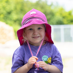 Firefighter Sun Hat - 100% Organic Cotton - UV60+ (6m-8y+)