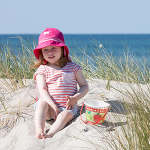 Firefighter Sun Hat - 100% Organic Cotton - UV60+ (6m-8y+)