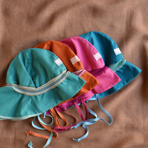 Firefighter Sun Hat - 100% Organic Cotton - UV60+ (6m-8y+)