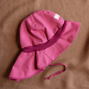 Firefighter Sun Hat - 100% Organic Cotton - UV60+ (6m-8y+)