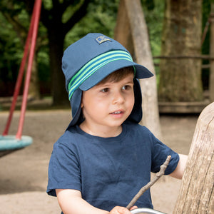 Tim Baby Legionnaire Sun Hat - Organic Cotton - UV60+ (1m-4y+)