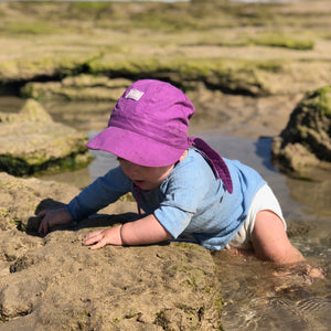 Sun Bonnet Amelie - 100% Organic Cotton - UV60+ (6m-4y+)