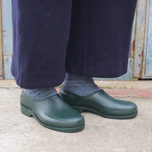 Gardenia Clogs - 100% Recycled Plastic/Hemp - Vert (Adults 36-42)