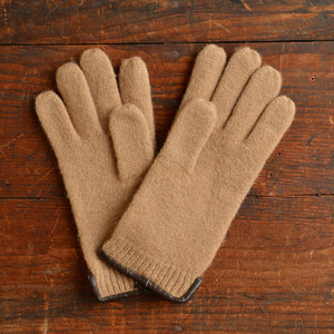 Adults Brushed Wool Gloves - 100% Organic Merino