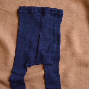 Child's Footless Tights - 100% Organic Wool (1-8y)