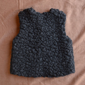 Plush Vest - Wool/Tencel Teddy (1-6y) *Returning 2026
