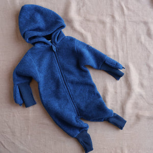 Winter Overalls - Organic Merino Wool Fleece (0-2y)