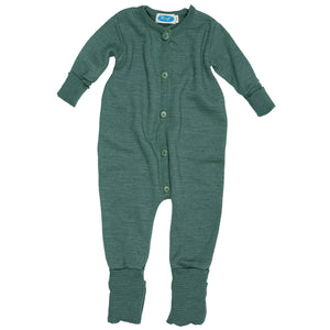 Sleepsuit Onesie - Terry Organic Merino Wool/Silk (0-4y)