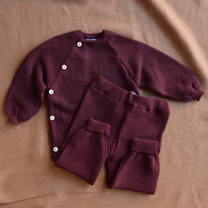 Knitted Baby Pants - Organic Merino Wool (0-4y)