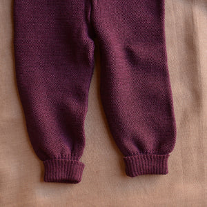 Knitted Baby Pants - Organic Merino Wool (0-4y)