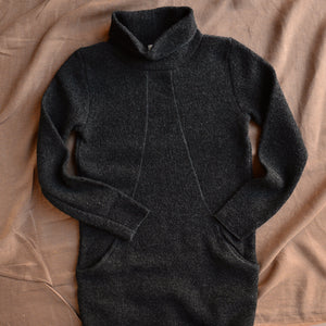 Wool Crepe Dress - Organic Merino (Women XS-XL)