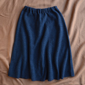 Wool Crepe Skirt - Organic Merino *Returning 2026