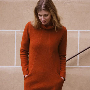 Wool Crepe Dress - Organic Merino (Women XS-XL)