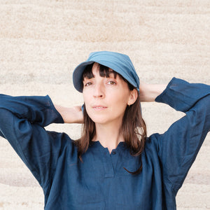 Bandana Style Sun Visor - 100% Organic Cotton - UV60+ (Child-Adult)