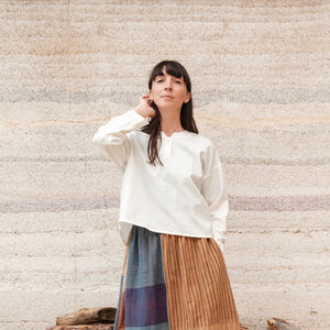 Women's Garden Shirt in Organic Seersucker