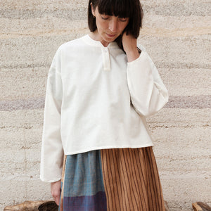 Women's Garden Shirt in Organic Seersucker