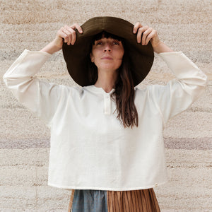 Women's Garden Shirt in Organic Seersucker