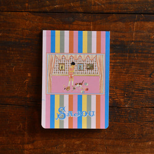 Sajou A6 Notepad Vintage Motifs