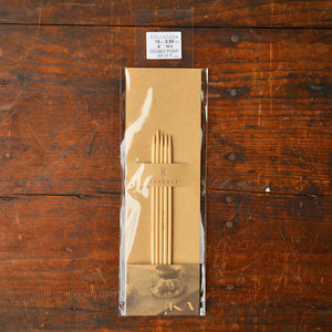 Bamboo Shirotake Knitting Needles - Double Points (15cm)