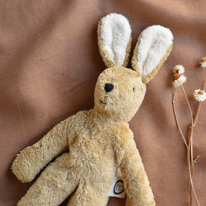 Floppy Bunny Rabbit Toy in Organic Cotton/Lambswool (Small)