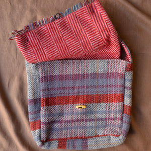 Messenger Bag 100% Recycled Wool Shoulder Satchel *Returning Autumn