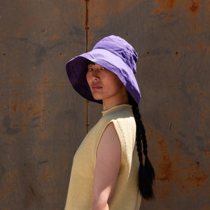 Wide Brim Hat Sofie - 100% Organic Cotton - UV60+ (Child-Adults)