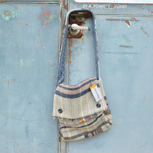 Messenger Bag 100% Recycled Wool Shoulder Satchel