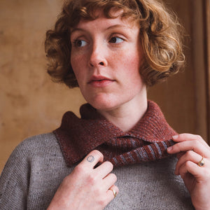 Split Tube Scarf - 100% Baby Alpaca