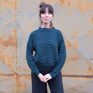 Astra Jumper - Alpaca/Merino - Dark Forest