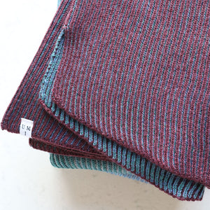 Brioche Split Cowl - 100% Extrafine Merino