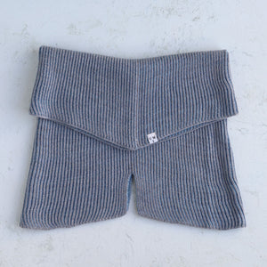 Brioche Split Cowl - 100% Extrafine Merino