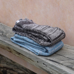 Harry Knitted Rib Leggings - 100% Extra Fine Merino - Marl