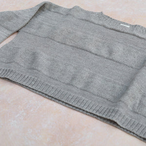 Moss Crop Jumper - 100% Highland Wool - French Clay