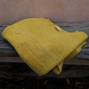 Moss Crop Jumper - Alpaca/Merino - Buttercup Tweed