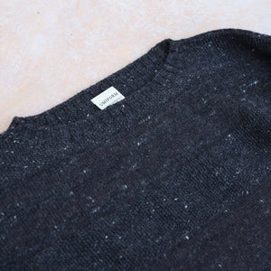 Moss Dress - Alpaca/Merino - Basalt Tweed