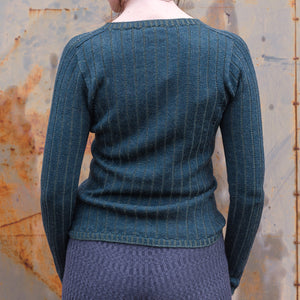 Nico Pullover - 100% Extra Fine Merino - Dark Forest